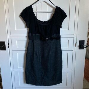 IZ Byer Black and Gray Dress Sz 11 Juniors